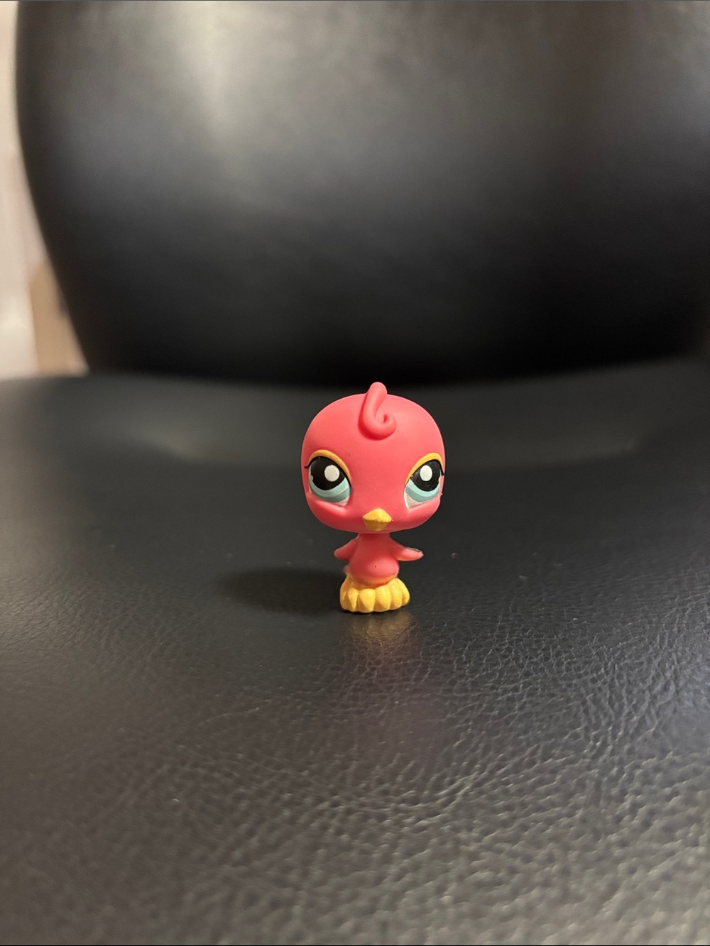Littlest Pet Shop LPS #131 Pink Parakeet Bird